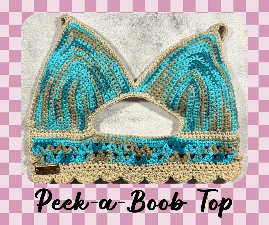 🌸 Custom Handmade Crochet Bralette | Made to Order | Custom Colors & Sizes